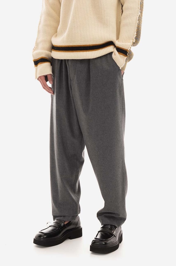 Marni wool trousers gray PUMU0017U1.UTW970.00N80