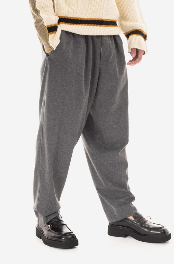 Marni wool trousers PUMU0017U1.UTW970.00N80 gray