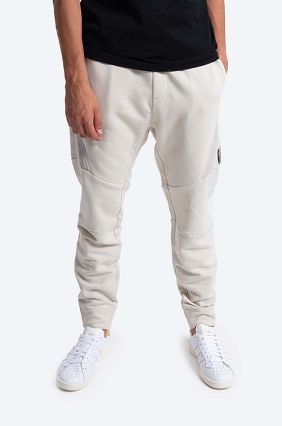 C.P. Company cotton joggers jersey beige 11CMSP061A005086W116