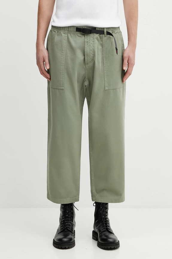 Gramicci cotton trousers Loose Tapered Pant green G103.OGT