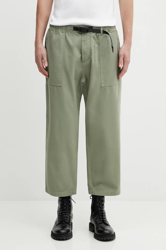 Gramicci cotton trousers Loose Tapered Pant green G103.OGT