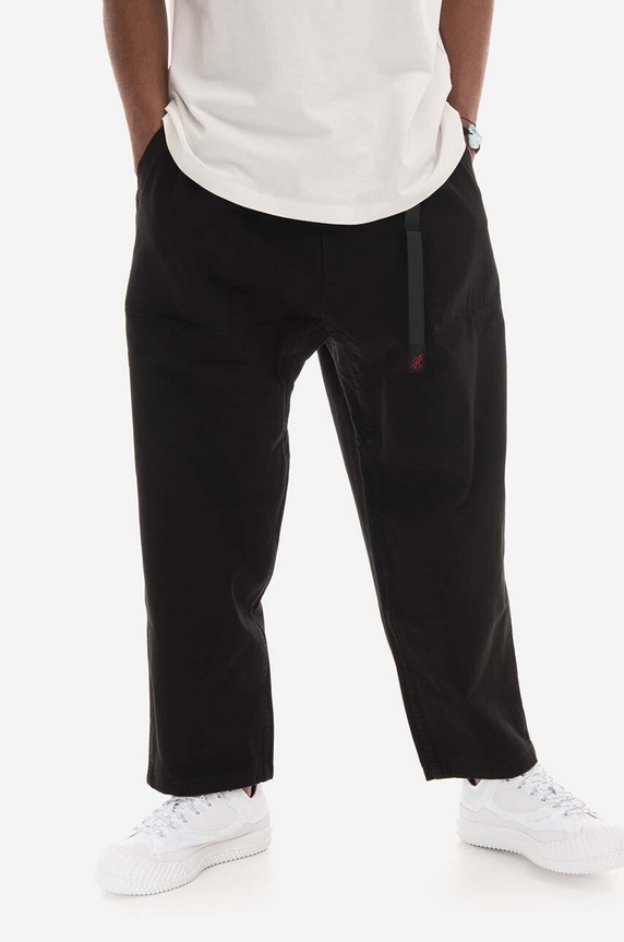 Gramicci spodnie bawełniane Loose Tapered Pant bawełna czarny G103.OGT