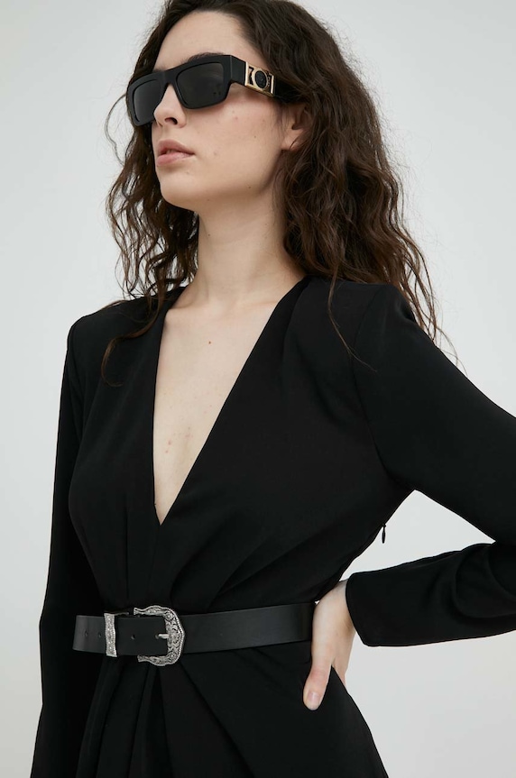 The Kooples sukienka FROB25077K czarny