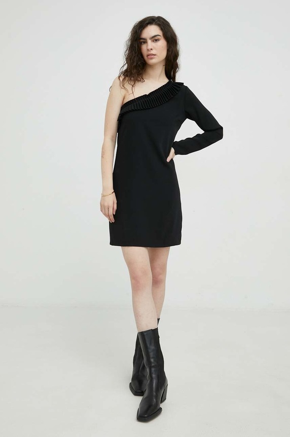 The Kooples vestito FROB25086K nero AW22