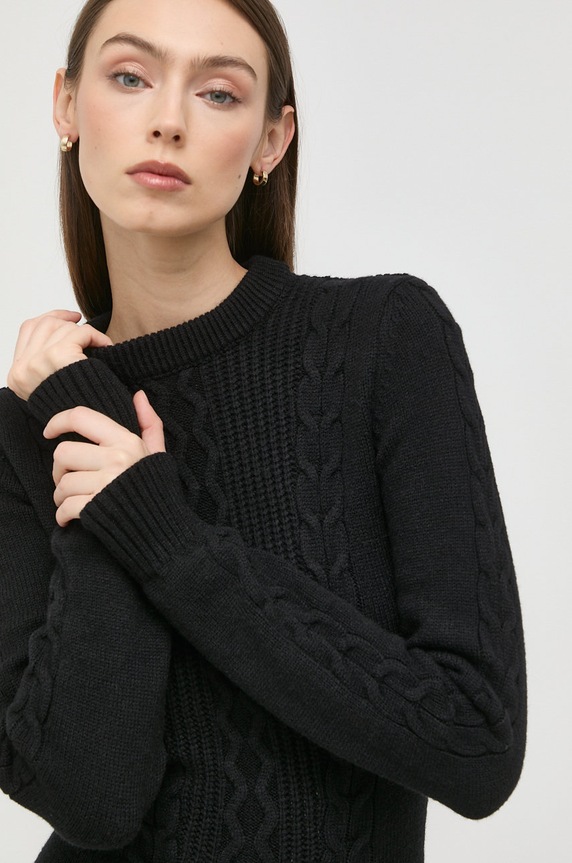 Φόρεμα Patrizia Pepe μαύρο 8A0998.K037