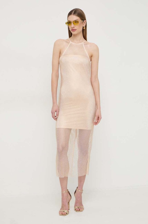 Φόρεμα Patrizia Pepe μπεζ 8A1011.A9U8