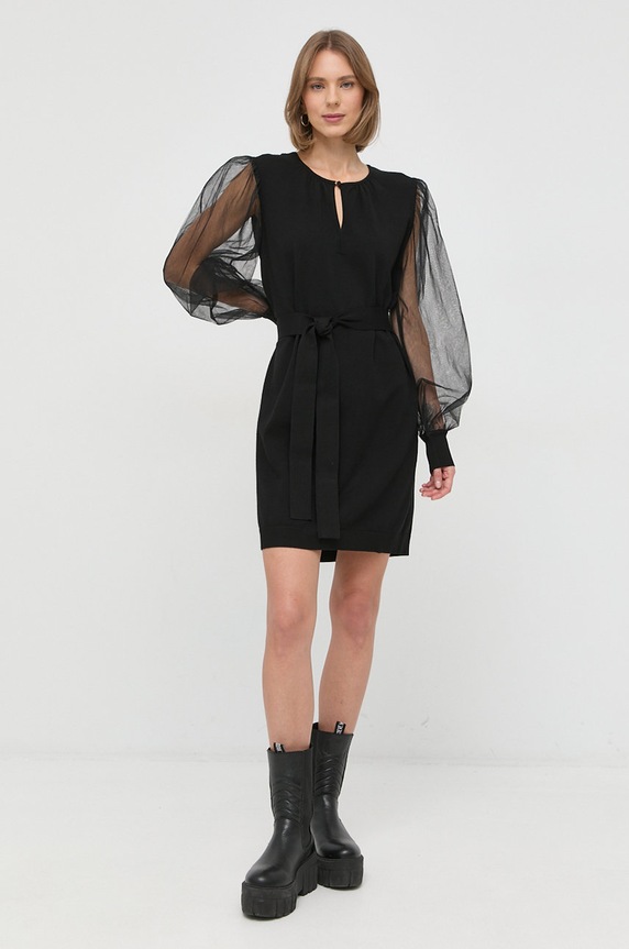 Twinset ruha 222TT3106 fekete AW22