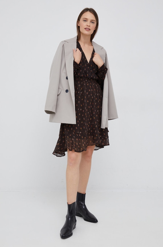 Сукня Pepe Jeans PL953136.885 коричневий AW22