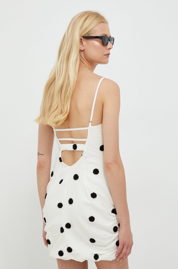 Дрехи Ленена рокля For Love & Lemons CD2683.SU22 бял