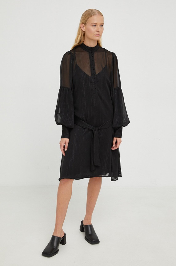 Odzież Bruuns Bazaar sukienka BBW3125 czarny