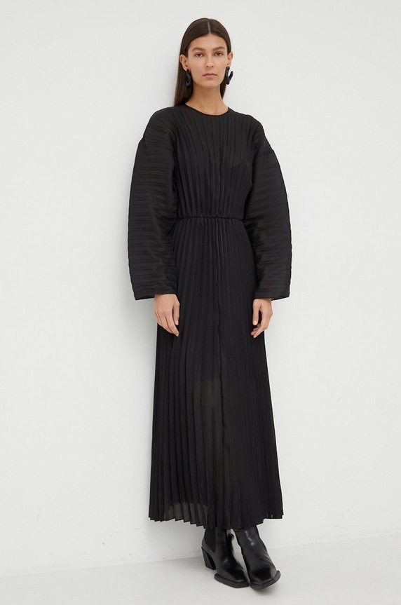 Samsoe Samsoe sukienka casual czarny F22300222