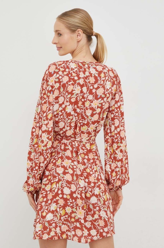 Odzież Billabong sukienka F3DR02BIF2 pomarańczowy