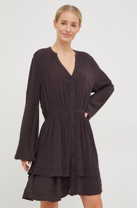 Billabong sukienka F3DR18BIF2 szary AW22