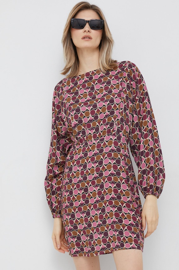 Šaty Sisley 4LRELV02J.75A viacfarebná AW22