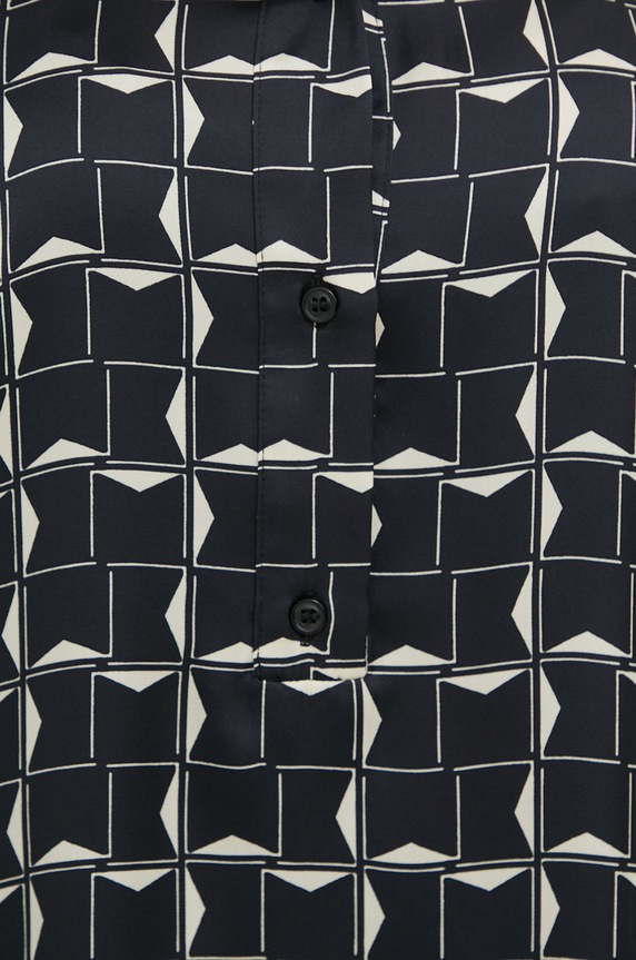 Sisley sukienka 4V82LV020.66Y czarny