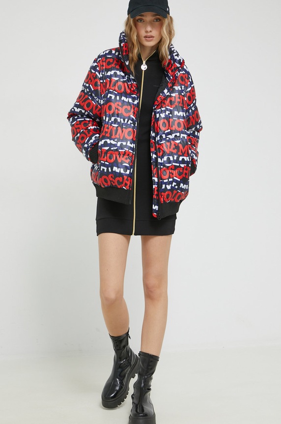 Šaty Chiara Ferragni Logo Tape 73CBOT04 černá AW22