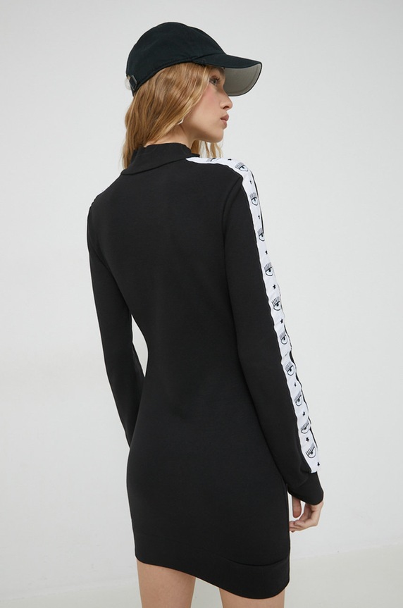 Oblečení Šaty Chiara Ferragni Logo Tape 73CBOT04 černá