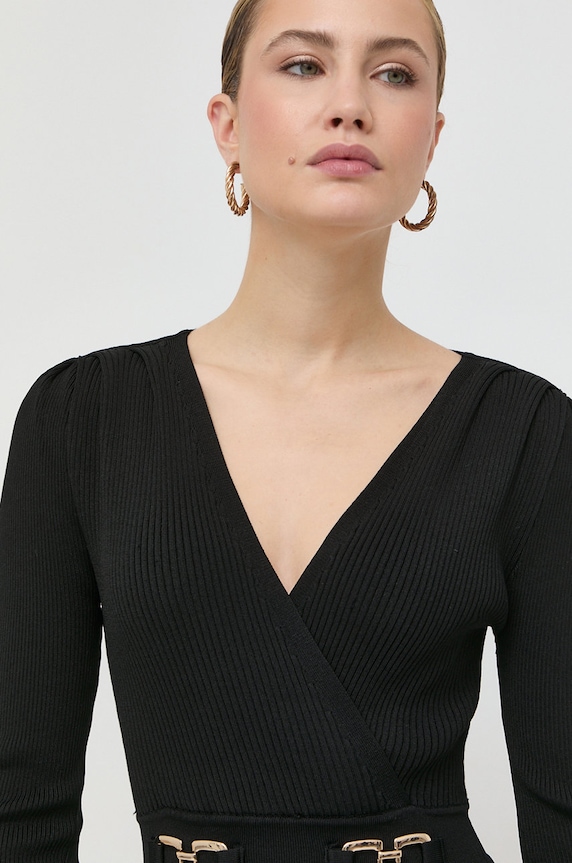Morgan rochie RMBIZ.NOIR negru