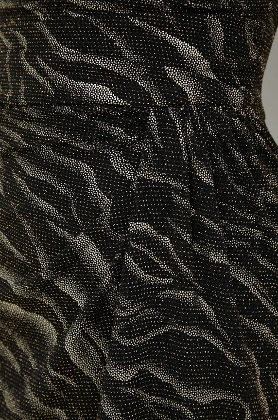 Morgan sukienka RBAM.NOIR.DOREE czarny