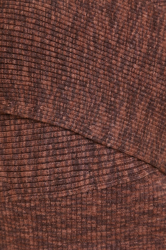 Šaty Abercrombie & Fitch KI159.2490.428 hnědá