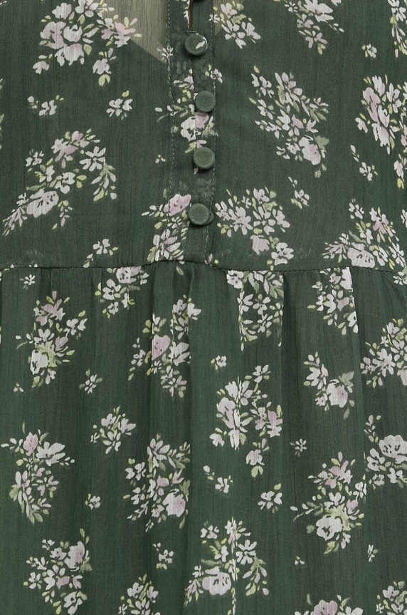 Obleka Abercrombie & Fitch KI159.2558.306 zelena