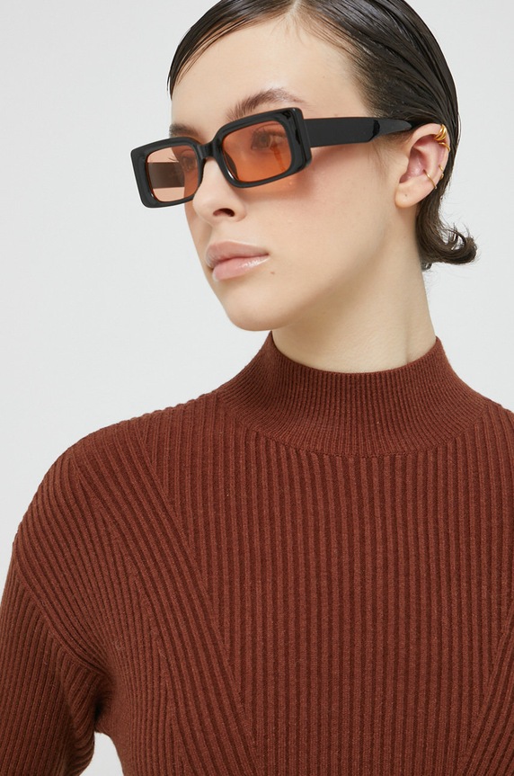 Φόρεμα Abercrombie & Fitch καφέ KI159.2559.410