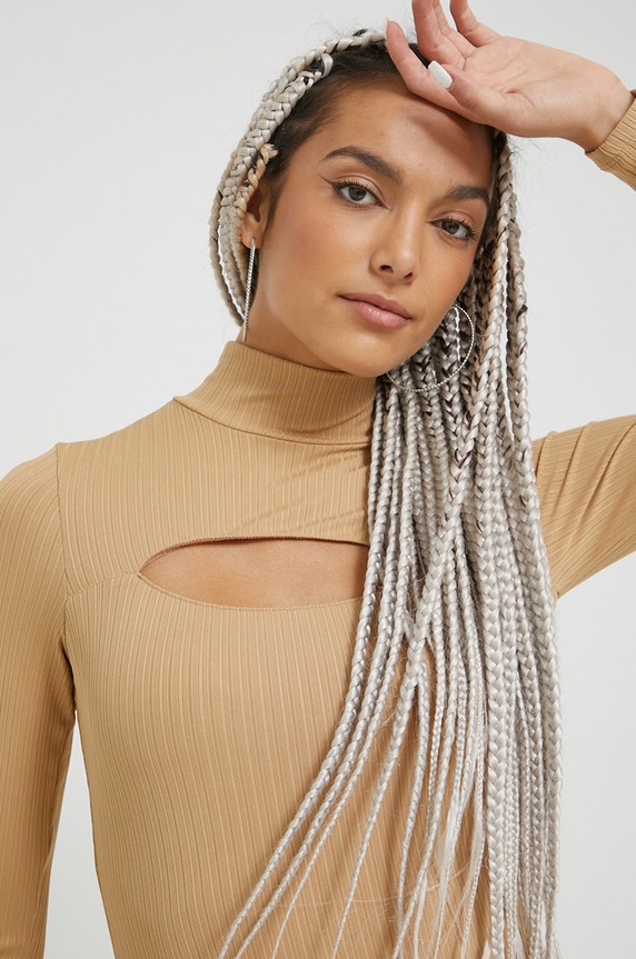 Hollister Co. sukienka beżowy KI359.2040.400