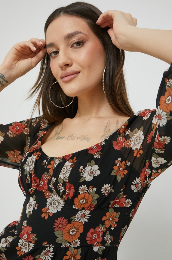 Hollister Co. sukienka czarny KI359.2344.908