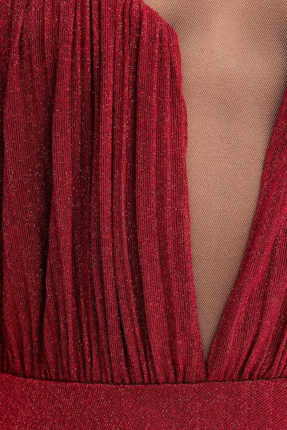 Elisabetta Franchi Sukienka AB23527E3 czerwony