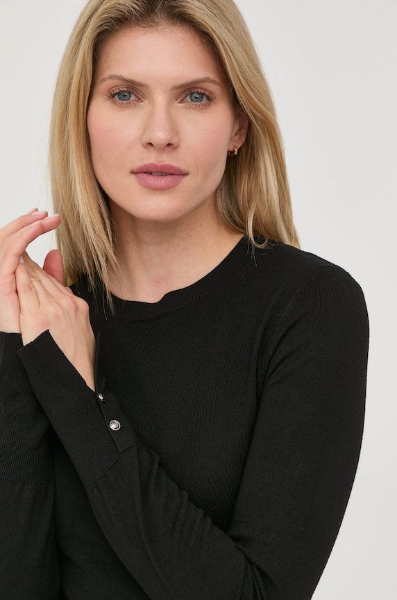Guess sweter ELINOR czarny W2YR30.Z2V62