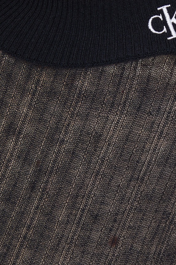 Calvin Klein Jeans longsleeve J20J220016.9BYY negru