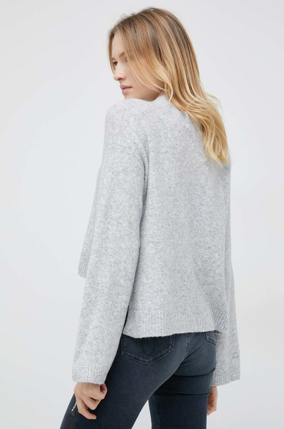 Odzież Calvin Klein Jeans sweter z domieszką wełny J20J220481.9BYY szary