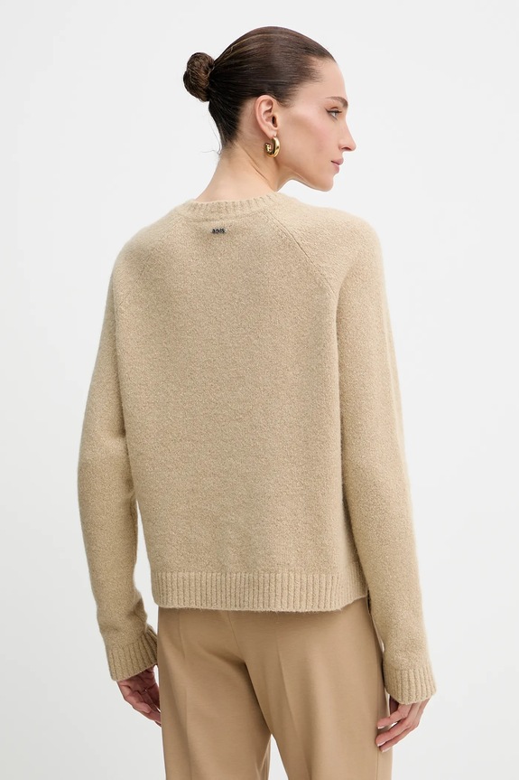 Odzież BOSS sweter z domieszką wełny Febisan 50478315 zielony