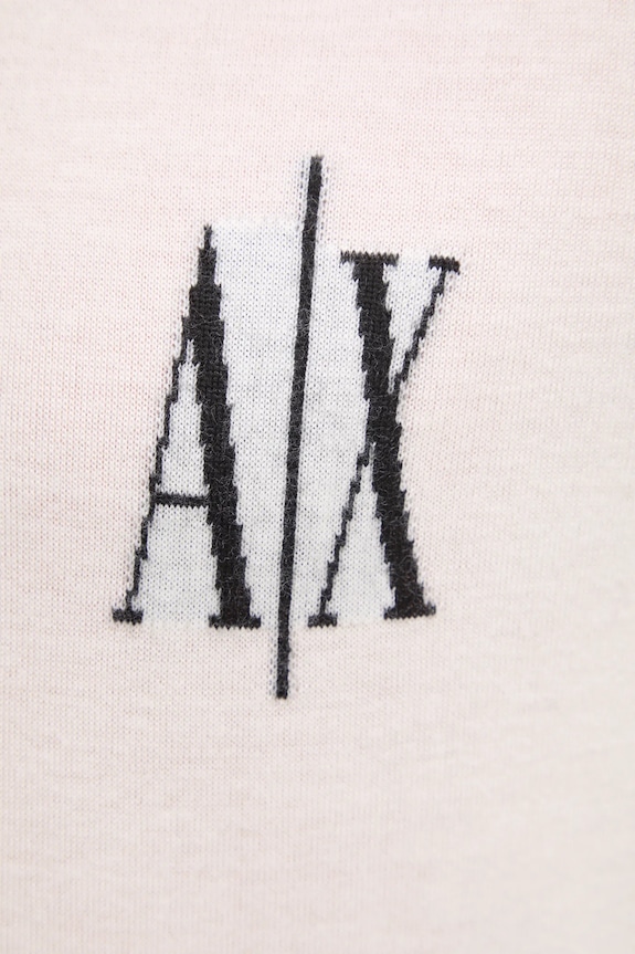 Vlnený sveter Armani Exchange 8NZM4R.ZM8AZ béžová