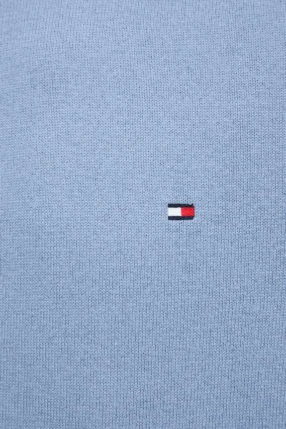 Tommy Hilfiger sweter z domieszką kaszmiru MW0MW28046.9BYY niebieski