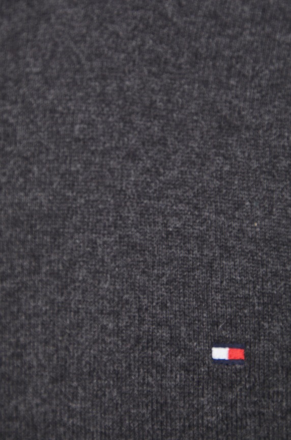 Pulover s dodatkom kašmira Tommy Hilfiger MW0MW28046.9BYY siva