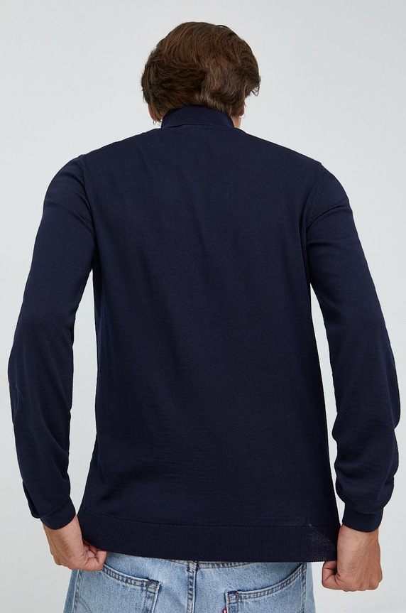 Odzież BOSS sweter wełniany Musso-P 50468262 granatowy