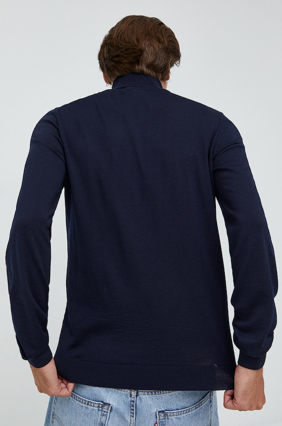 Odzież BOSS sweter wełniany Musso-P 50468262 granatowy