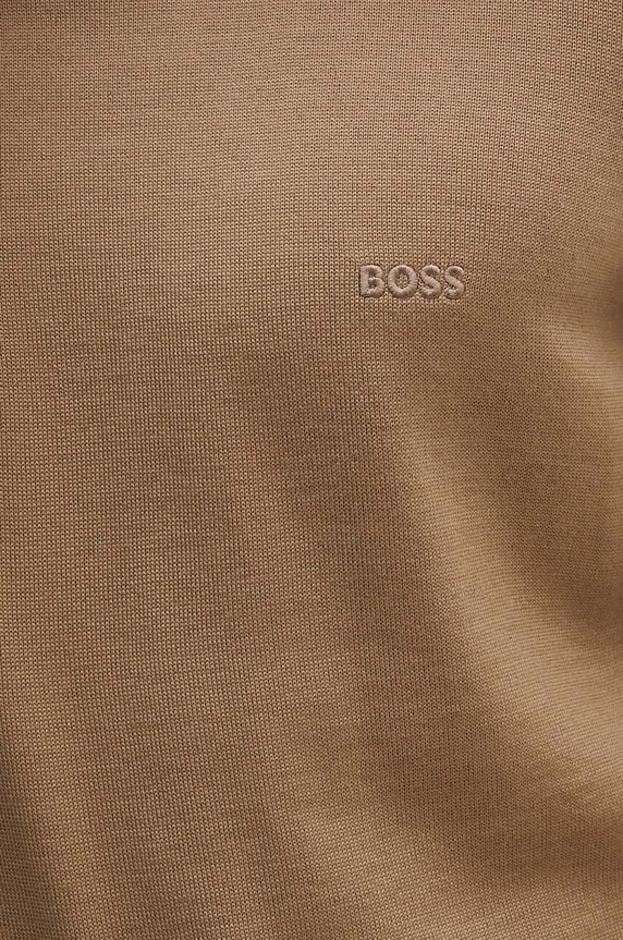 Вовняний светр BOSS Botto-L 50476364 бежевий