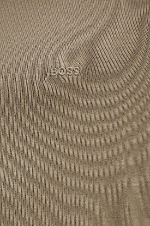 Vlnený sveter BOSS Botto-L 50476364 zelená