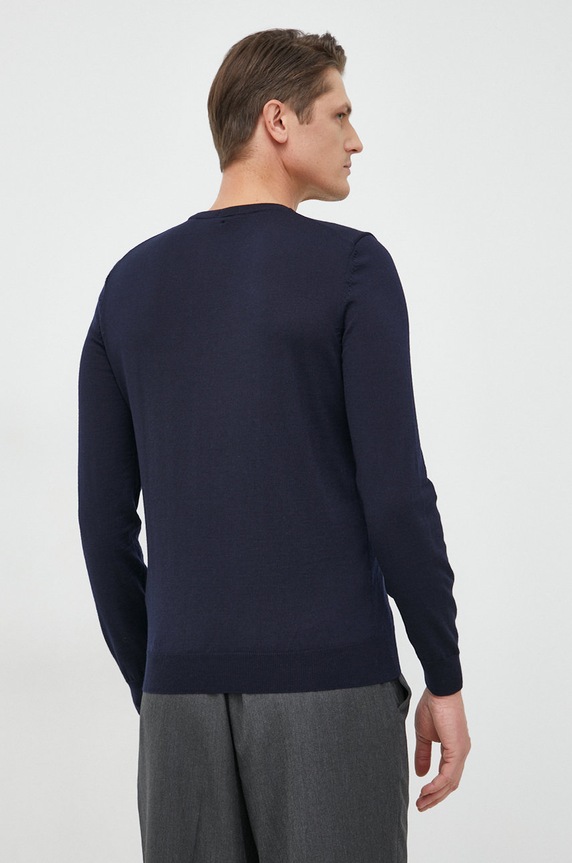 Odzież BOSS sweter wełniany Botto-L 50476364 granatowy