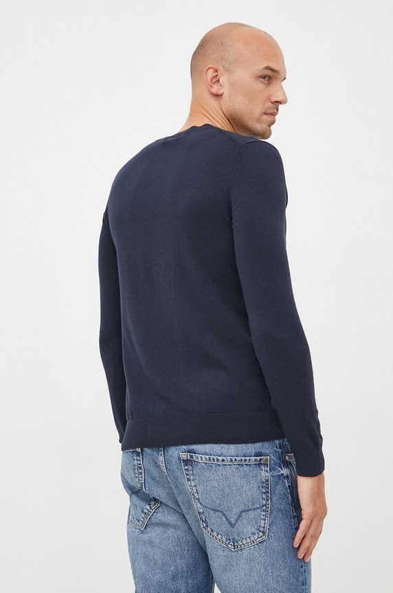 Odzież Sisley sweter 10F2S1C78.06U granatowy