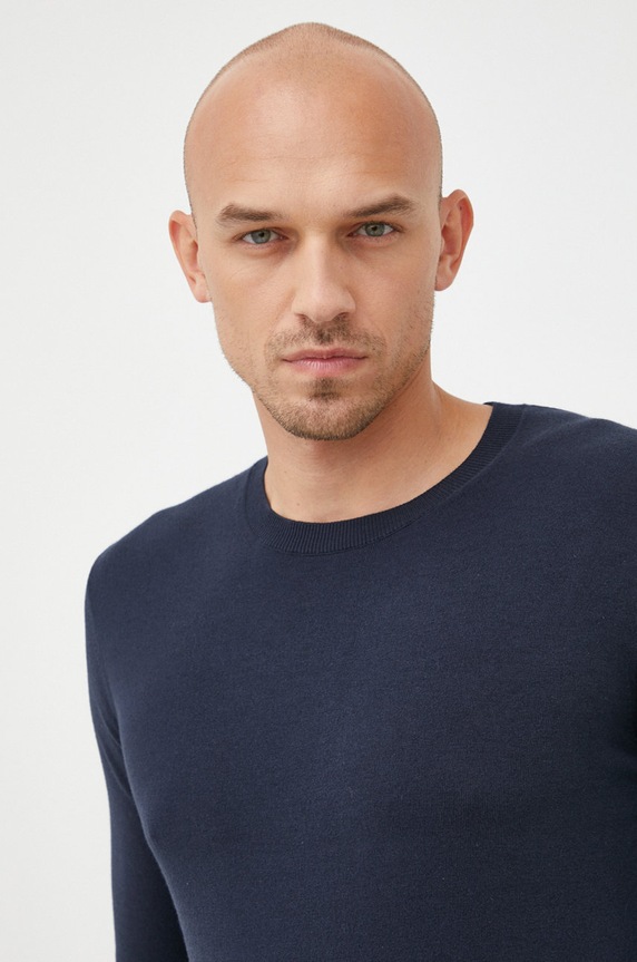 Sisley sweter granatowy 10F2S1C78.06U