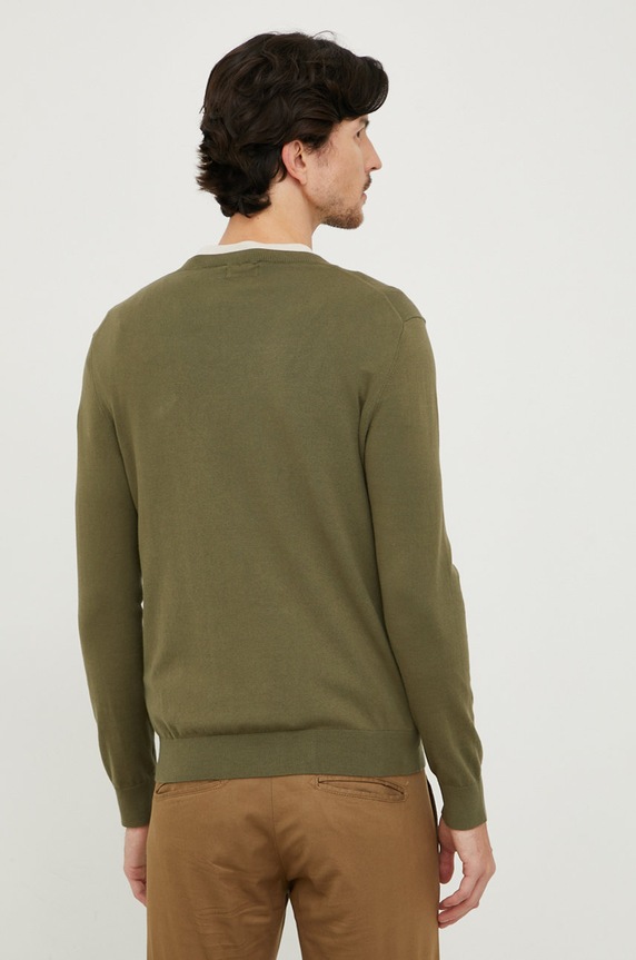 Îmbrăcăminte Sisley pulover 10F2S1C78.35A verde