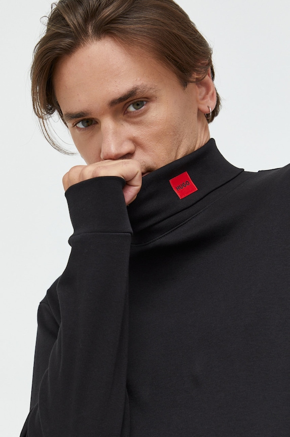 HUGO longsleeve czarny 50479373