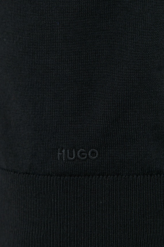 Vlnený sveter HUGO San Cedric-M1 50476832 čierna