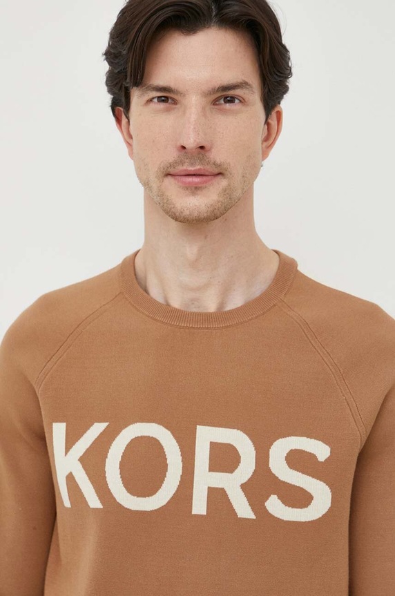 Michael Kors pulóver bézs CR1602L2LY