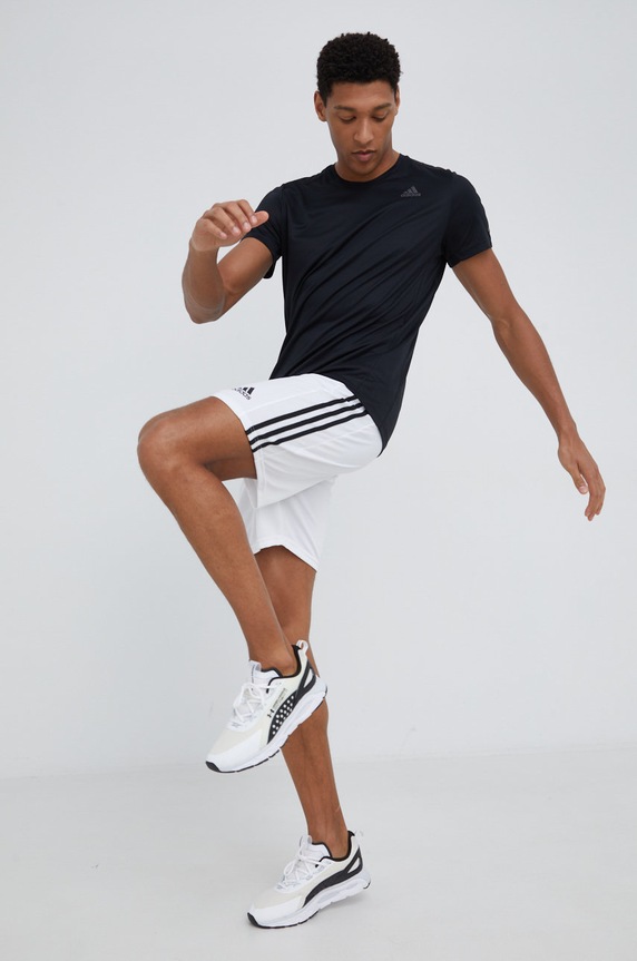adidas Performance szorty treningowe Squadra 21 dzianina biały GN5773