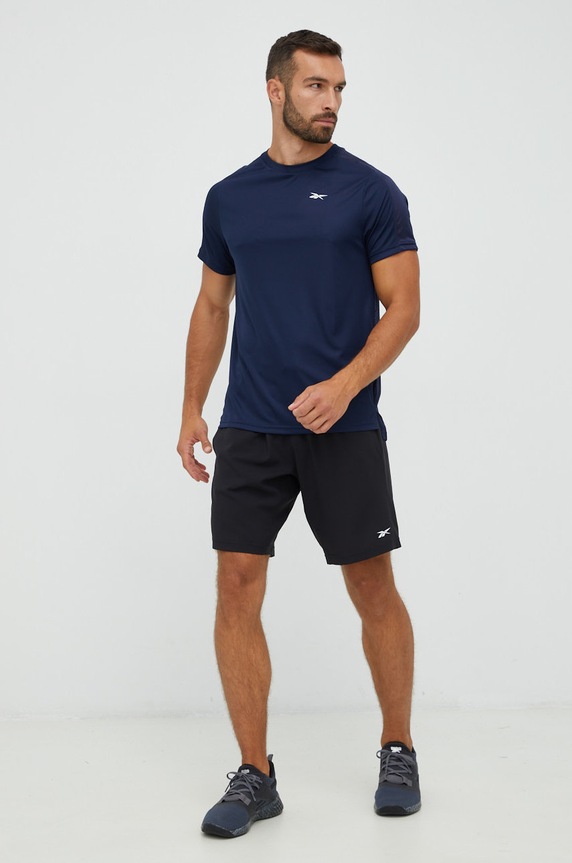 Reebok pantaloncini da allenamento Workout Ready GU0789 nero AW24