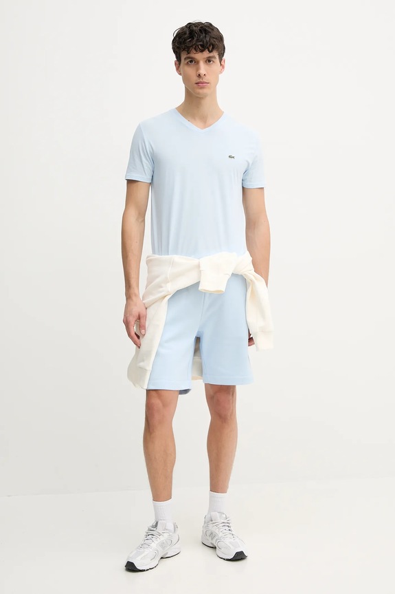Lacoste Sweat shorts cotton men's GH9627 blue SS26